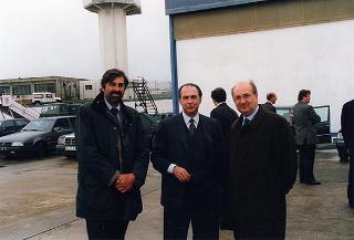 Visita del Presidente della Repubblica alla città di Lisbona per l'insediamento del nuovo Presidente del Portogallo Jorge Sampaio