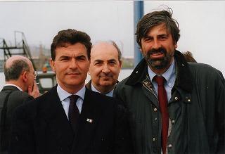 Visita del Presidente della Repubblica alla città di Lisbona per l'insediamento del nuovo Presidente del Portogallo Jorge Sampaio
