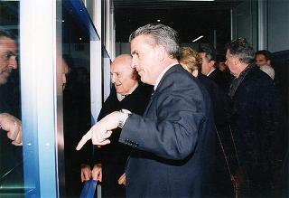 Visita alla città di Firenze. Intervento del Presidente della Repubblica alla Centrale del latte
