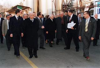 Visita alla città di Firenze. Intervento del Presidente della Repubblica alla Centrale del latte