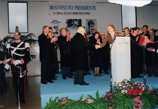 Visita alla città di Firenze. Intervento del Presidente della Repubblica alla Centrale del latte