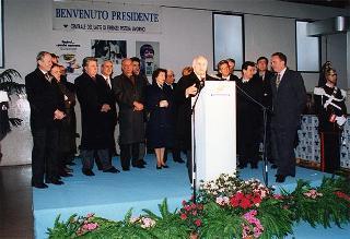 Visita alla città di Firenze. Intervento del Presidente della Repubblica alla Centrale del latte