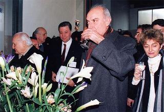 Visita alla città di Firenze. Intervento del Presidente della Repubblica alla Centrale del latte