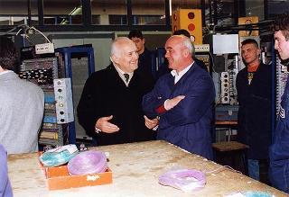 Visita alla città di Firenze.Intervento del Presidente della Repubblica all'Opera della Divina Provvidenza "Madonnina del Grappa" di Rifredi