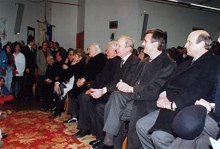 Visita alla città di Firenze.Intervento del Presidente della Repubblica all'Opera della Divina Provvidenza "Madonnina del Grappa" di Rifredi