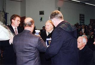 Visita alla città di Firenze.Intervento del Presidente della Repubblica all'Opera della Divina Provvidenza "Madonnina del Grappa" di Rifredi