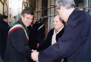 Visita alla città di Firenze.Intervento del Presidente della Repubblica alla cerimonia di riapertura della sede dell'Accademia dei Georgofili