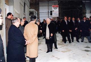 Visita alla città di Firenze.Intervento del Presidente della Repubblica alla cerimonia di riapertura della sede dell'Accademia dei Georgofili