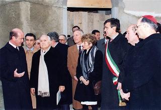 Visita alla città di Firenze.Intervento del Presidente della Repubblica alla cerimonia di riapertura della sede dell'Accademia dei Georgofili
