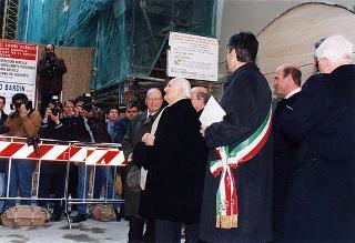 Visita alla città di Firenze.Intervento del Presidente della Repubblica alla cerimonia di riapertura della sede dell'Accademia dei Georgofili