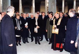 Visita alla città di Firenze.Intervento del Presidente della Repubblica alla cerimonia di riapertura della sede dell'Accademia dei Georgofili