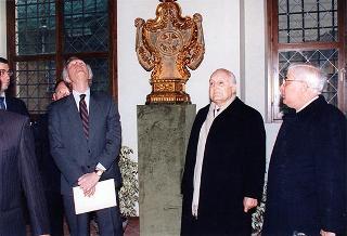 Visita alla città di Firenze.Intervento del Presidente della Repubblica alla cerimonia di riapertura della sede dell'Accademia dei Georgofili