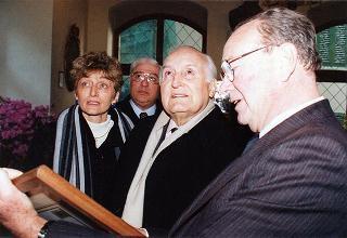 Visita alla città di Firenze.Intervento del Presidente della Repubblica alla cerimonia di riapertura della sede dell'Accademia dei Georgofili