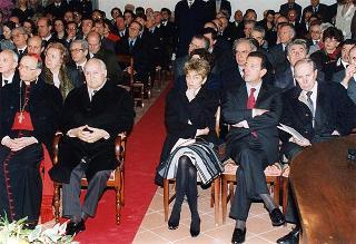 Visita alla città di Firenze.Intervento del Presidente della Repubblica alla cerimonia di riapertura della sede dell'Accademia dei Georgofili