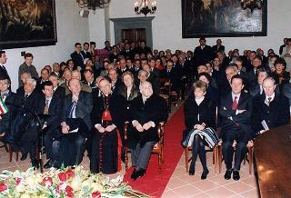 Visita alla città di Firenze.Intervento del Presidente della Repubblica alla cerimonia di riapertura della sede dell'Accademia dei Georgofili