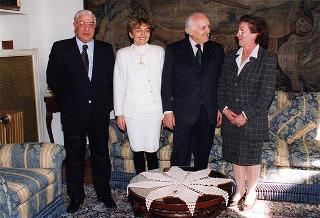 Visita alla città di Firenze.Intervento del Presidente della Repubblica alla cerimonia di riapertura della sede dell'Accademia dei Georgofili