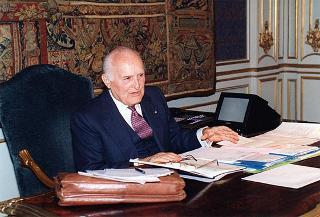 Prof. Antonio Cassese, presidente del Tribunale internazionale per i crimini nell'ex Jugoslavia
