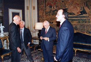 Intervista al Presidente della Repubblica del giornalista Paolo Damosso, in occasione della beatificazione del cardinale Schuster