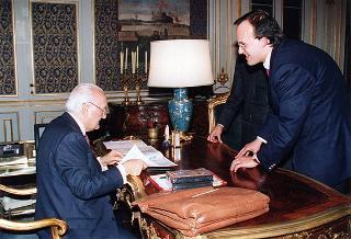 Intervista al Presidente della Repubblica del giornalista Paolo Damosso, in occasione della beatificazione del cardinale Schuster