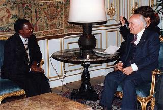 Presidente della Repubblica del Burundi Sylvestre Ntibantunganya