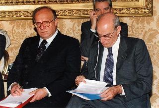 Televideo conferenza con i Presidenti della Russia, della Corea e dell'Ucraina, in occasione della cerimonia inaugurale del progetto ITUR