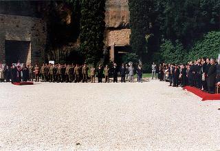 Roma, Fosse Ardeatine: intervento del Presidente della Repubblica alla cerimonia commmemorativa del 52° anniversario dell'eccidio