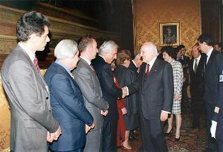 Roma, Palazzo Montecitorio: intervento del Presidente della Repubblica alla cerimonia di intitolazione della Sala stampa della Camera dei Deputati al giornalista Emilio Frattarelli