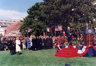Visita di Stato del Presidente della Repubblica Oscar Luigi Scalfaro negli Stati Uniti d'America (30 marzo - 6 aprile 1996)