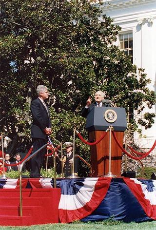 Visita di Stato del Presidente della Repubblica Oscar Luigi Scalfaro negli Stati Uniti d'America (30 marzo - 6 aprile 1996)