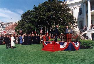 Visita di Stato del Presidente della Repubblica Oscar Luigi Scalfaro negli Stati Uniti d'America (30 marzo - 6 aprile 1996)