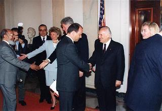 Visita di Stato del Presidente della Repubblica Oscar Luigi Scalfaro negli Stati Uniti d'America (30 marzo - 6 aprile 1996)