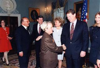 Visita di Stato del Presidente della Repubblica Oscar Luigi Scalfaro negli Stati Uniti d'America (30 marzo - 6 aprile 1996)