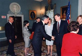 Visita di Stato del Presidente della Repubblica Oscar Luigi Scalfaro negli Stati Uniti d'America (30 marzo - 6 aprile 1996)