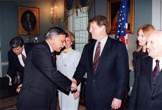 Visita di Stato del Presidente della Repubblica Oscar Luigi Scalfaro negli Stati Uniti d'America (30 marzo - 6 aprile 1996)