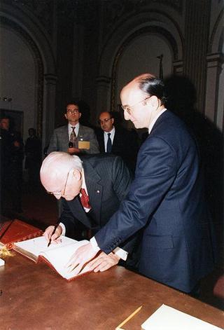 Visita di Stato del Presidente della Repubblica Oscar Luigi Scalfaro negli Stati Uniti d'America (30 marzo - 6 aprile 1996)