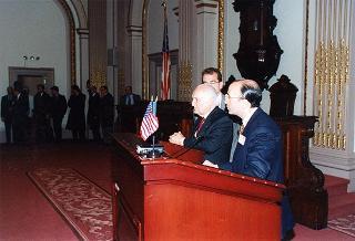 Visita di Stato del Presidente della Repubblica Oscar Luigi Scalfaro negli Stati Uniti d'America (30 marzo - 6 aprile 1996)