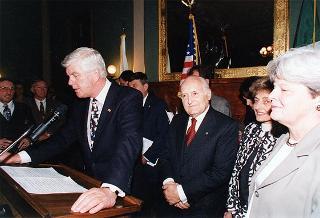 Visita di Stato del Presidente della Repubblica Oscar Luigi Scalfaro negli Stati Uniti d'America (30 marzo - 6 aprile 1996)