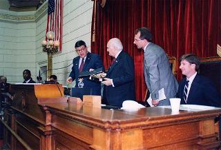 Visita di Stato del Presidente della Repubblica Oscar Luigi Scalfaro negli Stati Uniti d'America (30 marzo - 6 aprile 1996)