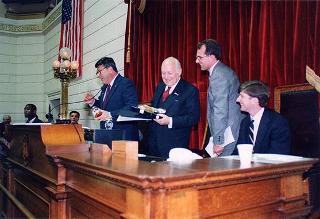 Visita di Stato del Presidente della Repubblica Oscar Luigi Scalfaro negli Stati Uniti d'America (30 marzo - 6 aprile 1996)