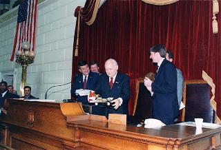 Visita di Stato del Presidente della Repubblica Oscar Luigi Scalfaro negli Stati Uniti d'America (30 marzo - 6 aprile 1996)