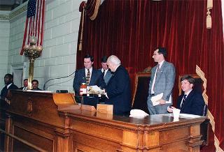 Visita di Stato del Presidente della Repubblica Oscar Luigi Scalfaro negli Stati Uniti d'America (30 marzo - 6 aprile 1996)