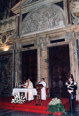 Incontro del Segretario Generale Gaetano Gifuni con il personale civile e militare del SGPR in occasione delle festività pasquali