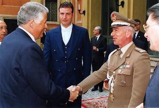 Incontro con il Presidente della Repubblica del Panama e la signora Perez Balladares