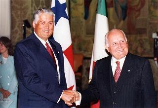 Incontro con il Presidente della Repubblica del Panama e la signora Perez Balladares