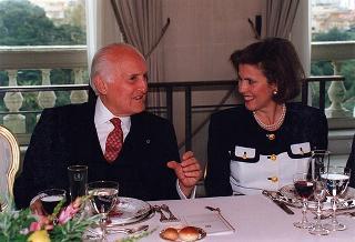 Incontro con il Presidente della Repubblica del Panama e la signora Perez Balladares