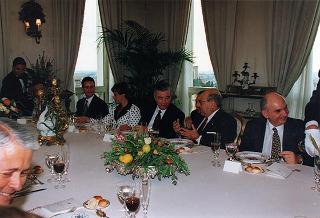 Incontro con il Presidente della Repubblica del Panama e la signora Perez Balladares