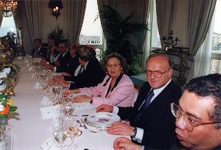 Incontro con il Presidente della Repubblica del Panama e la signora Perez Balladares