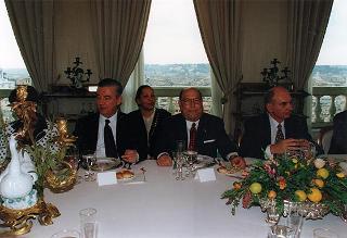 Incontro con il Presidente della Repubblica del Panama e la signora Perez Balladares