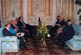 Incontro con il Presidente della Repubblica del Panama e la signora Perez Balladares