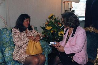 Incontro con il Presidente della Repubblica del Panama e la signora Perez Balladares